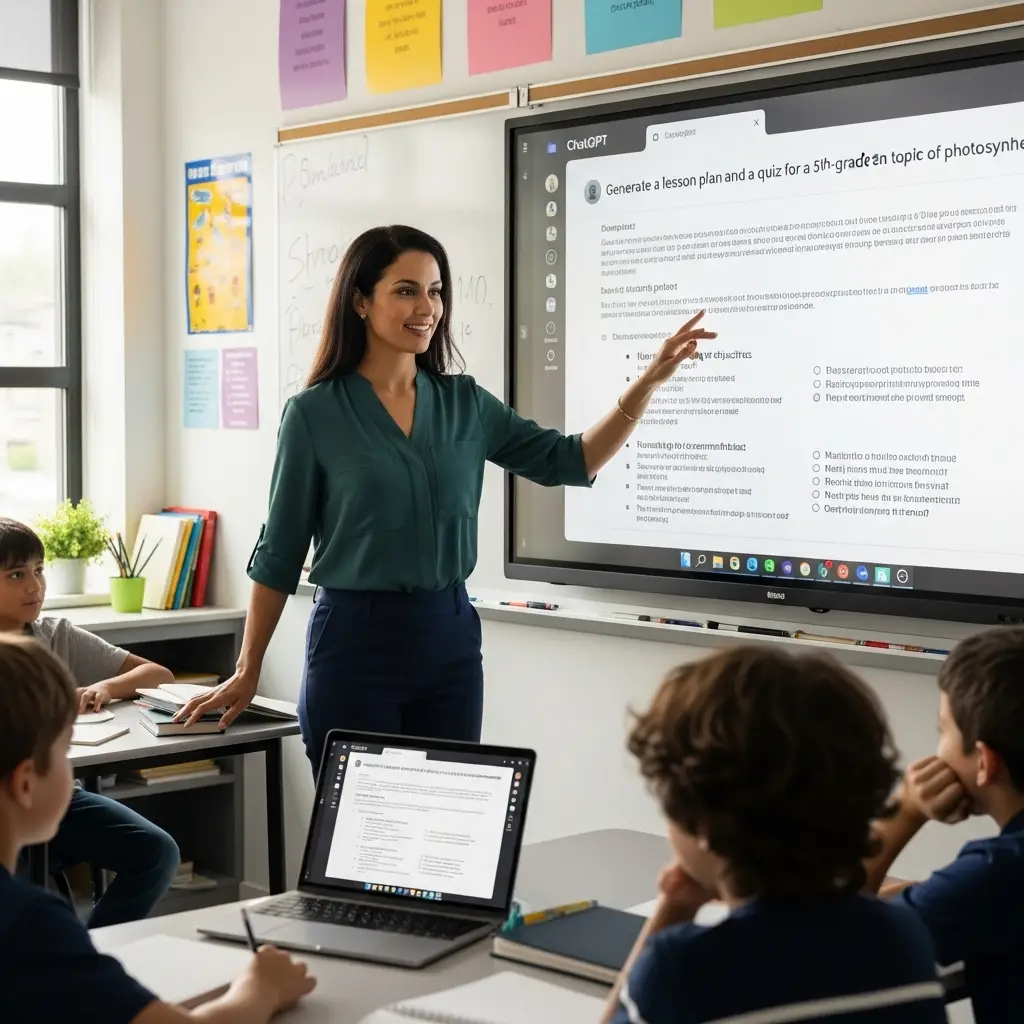 ChatGPT Prompts for Teachers: Lesson Plans, Quizzes